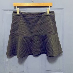 Set of 2! Black & Navy Fit n Flare Mini skirts